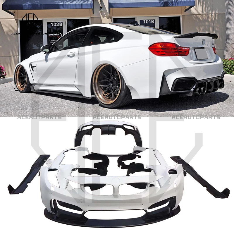 Высококачественный комплект кузова из углеродного волокна для BMW F82 F83 M4 меняющий