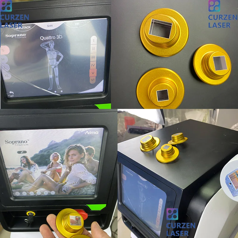 Профессиональный диодный лазер с 3 длинами волны 755 808 1064 лазер/лазерный diodo