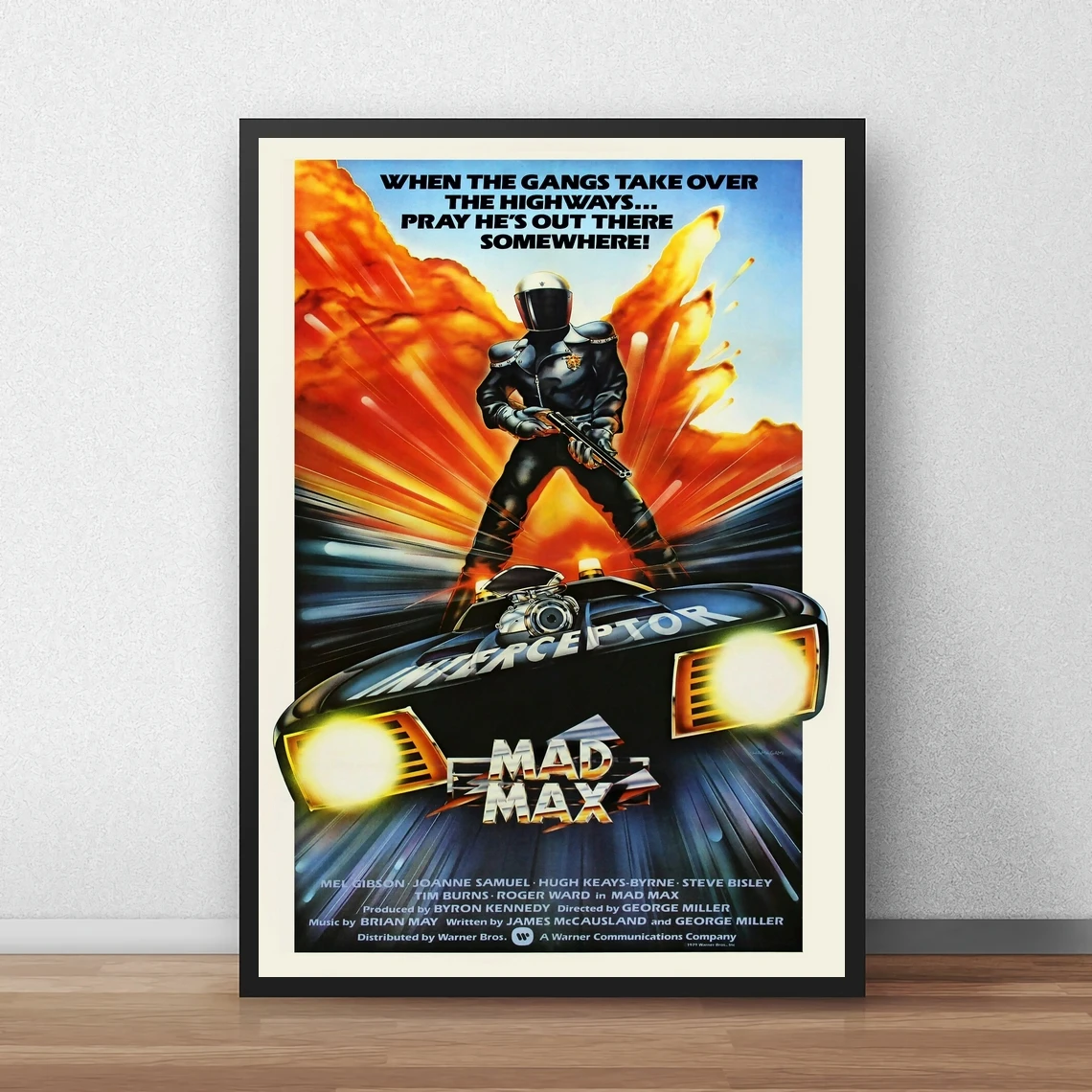 Безумный Макс постер фильма холст художественный принт украшение дома настенная