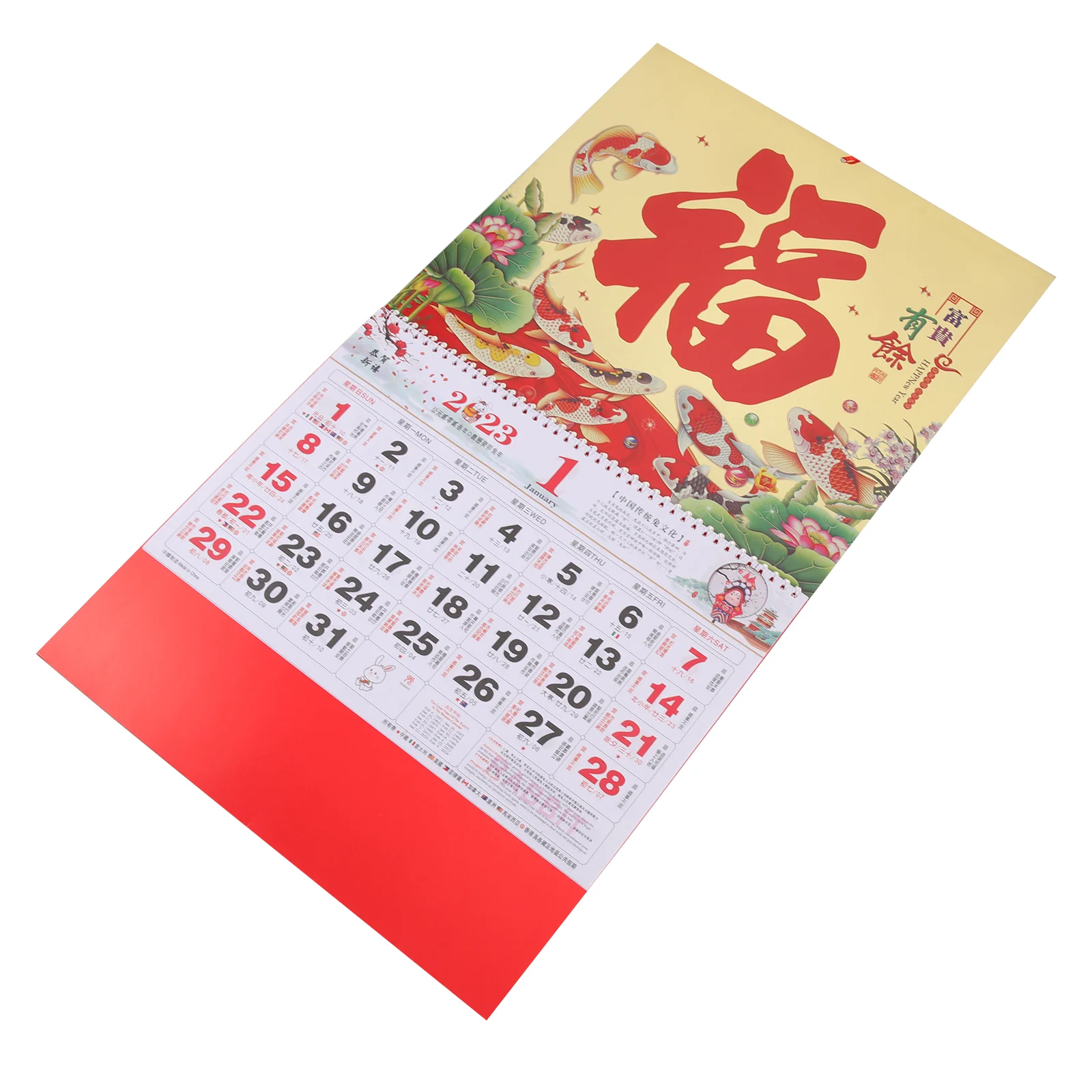 

Calendar Chinese Year Wall Rabbit New Lunar Monthly Hangingthe Daily Calendars Traditionalfestival Spring Planner Zodiac