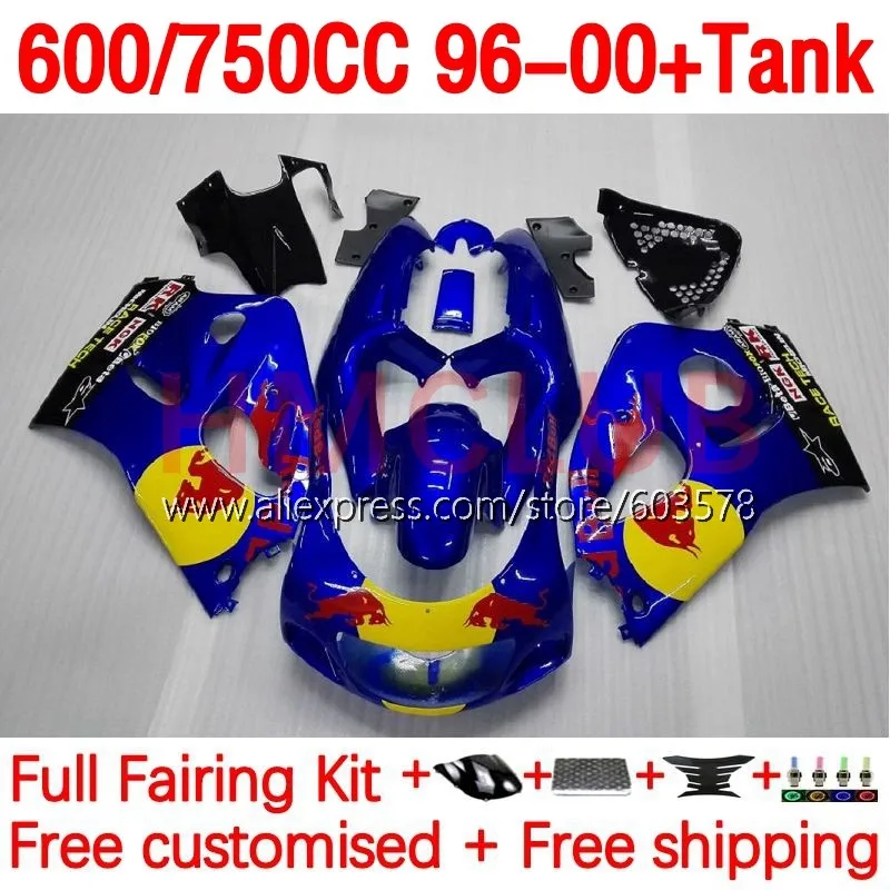 

Tank For SUZUKI SRAD GSXR750 GSXR 750 600 GSXR600 96 97 98 99 00 yellow stock GSX-R600 1996 1997 1998 1999 2000 Fairing 180No.5