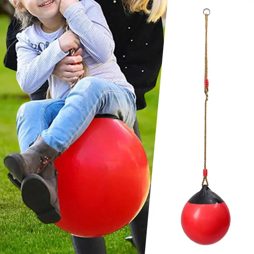 Уличное сиденье-качалка Bounce Ball с прочной веревкой для детей и взрослых