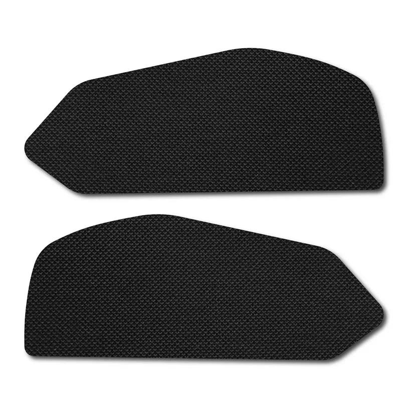 

Black Motorcycle Tank Pad Thickened Anti-skid Protection Side Sticker Motorbike Gas Oil Cap Cover Decal for Yamaha R7 2021-2022