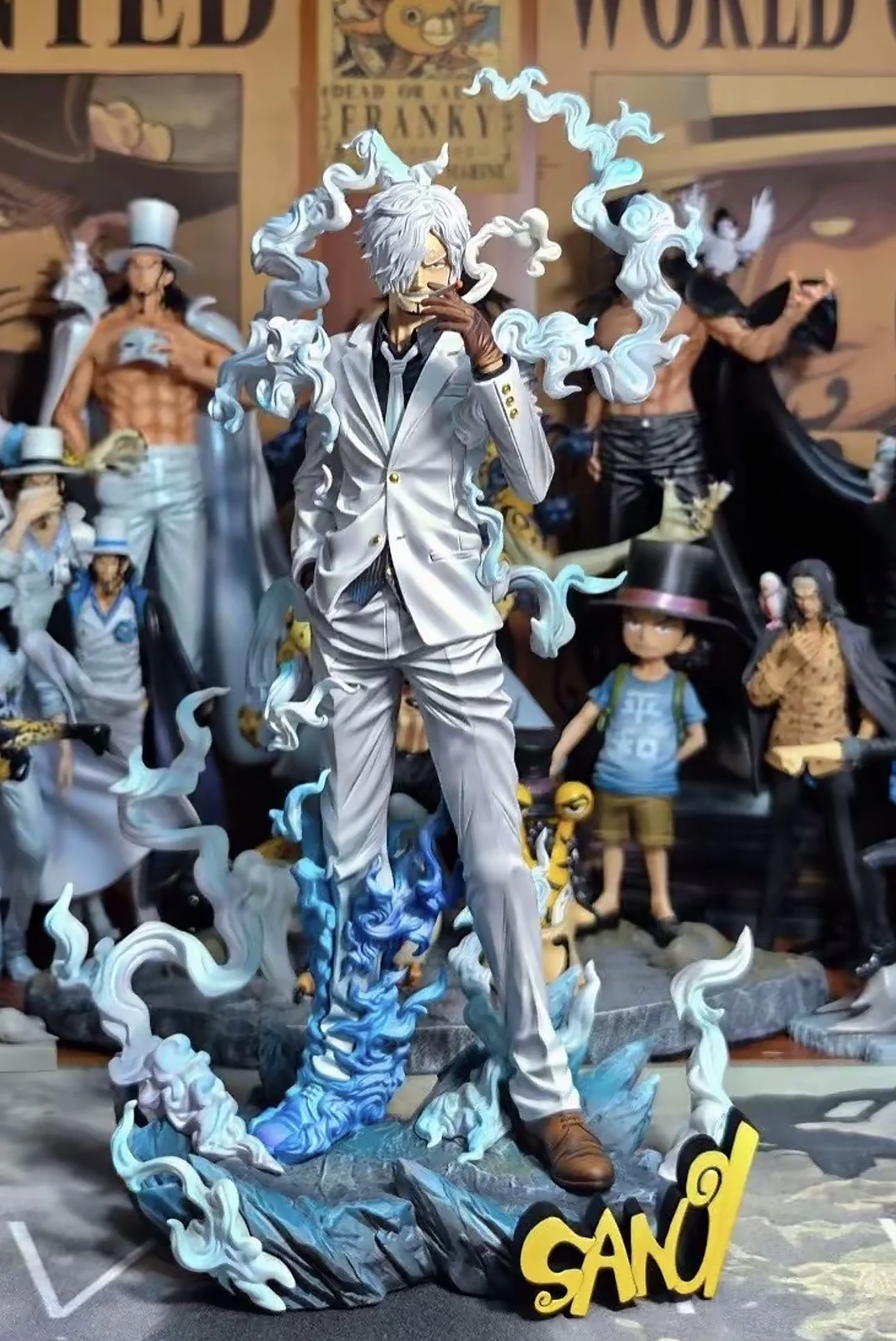 Фото Фигурка Sanji Nikka Anime GK, модная игрушка, статуэтка, сувенир, украшение для стола, подарок на день рождения, популярный товар №2