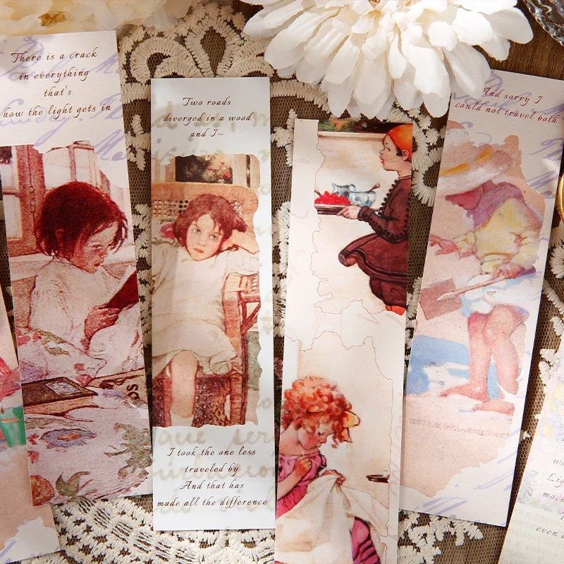 30 шт. винтажные закладки для фотографий 152 х42 мм