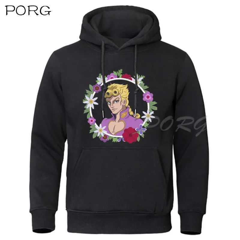 

JoJo No Kimyou Na Bouken 2022 New Hoodie Men/women Anime Sweatshirt Unisex Hooded Pullover Long Sleeve Funny Clothes Male 90s