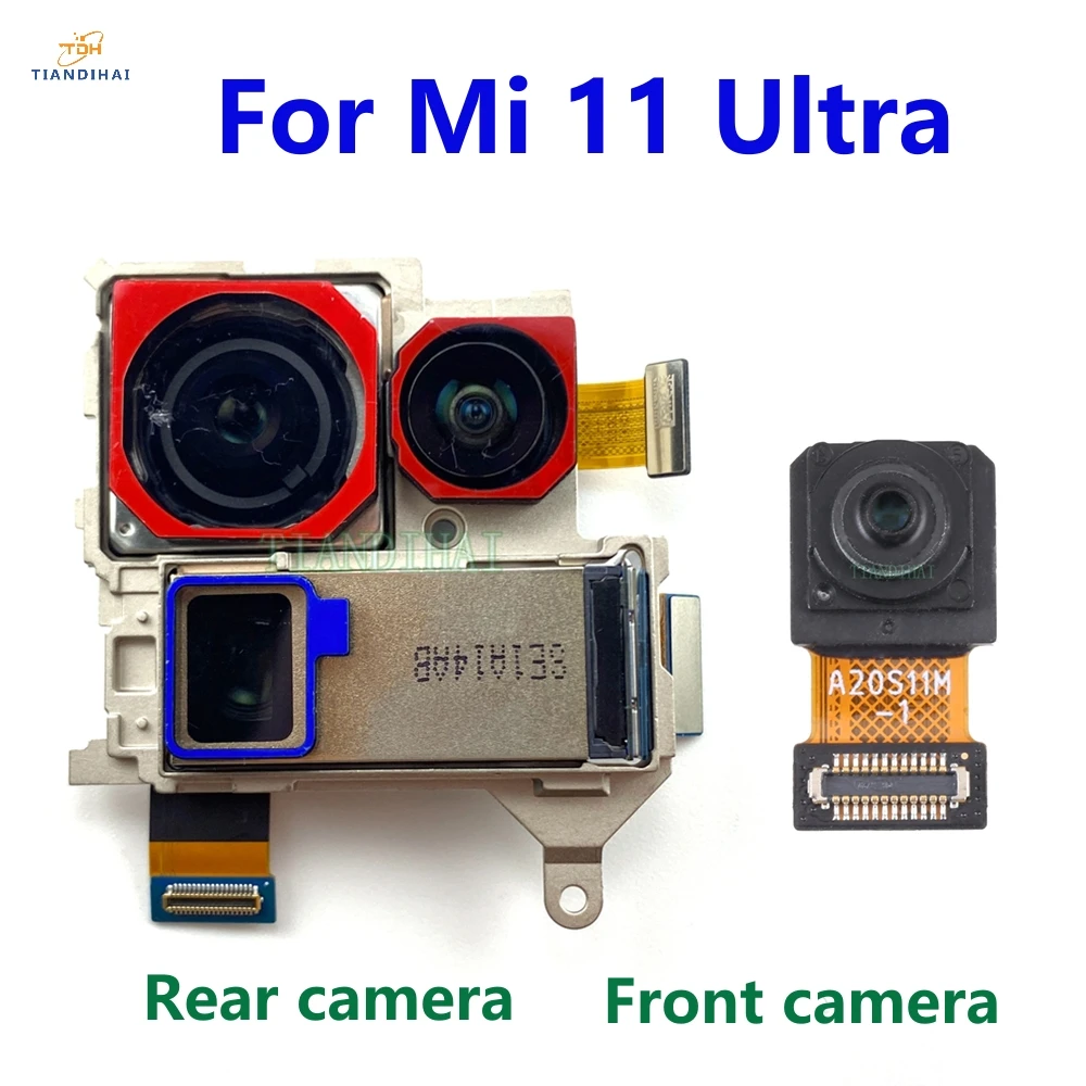 

Original Rear Back Camera For Xiaomi Mi 11 Ultra 11ultra Camera Module Backside View Flex Cable Replacement Spare Repair Parts