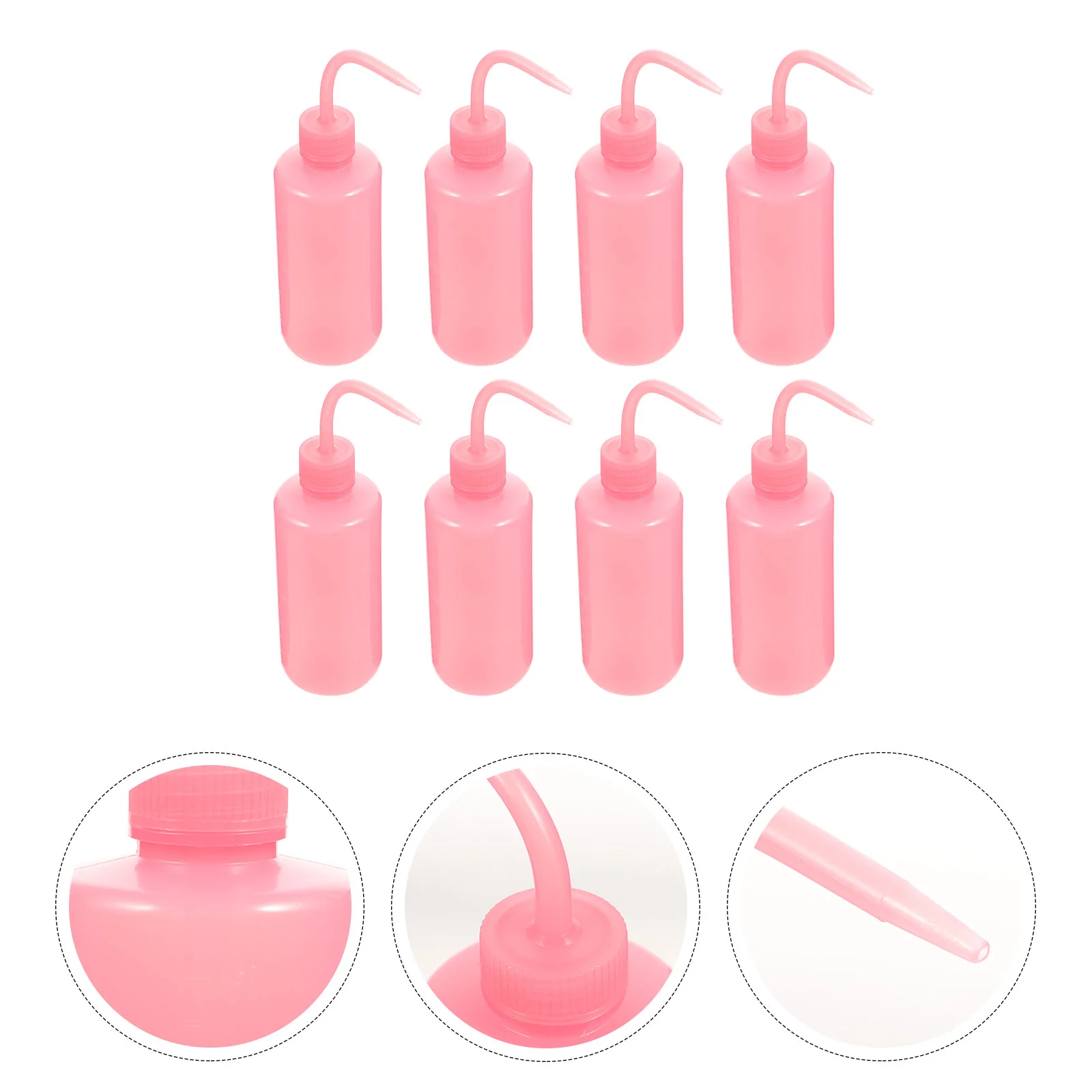 

Rinse Bottle Clean Creative Bend Mouth Simple Squeeze Practical Eyelashes Grafting Tool Wash Washing