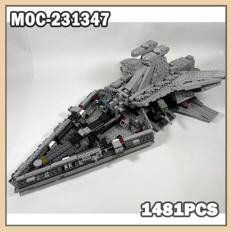 Фото MOC-231347 Космическая война Строительные блоки Знаменитая киносерия Буран Космический самолет Авиационный подарок Набор блоков-головоломки Развивающие игрушки 1481P №1
