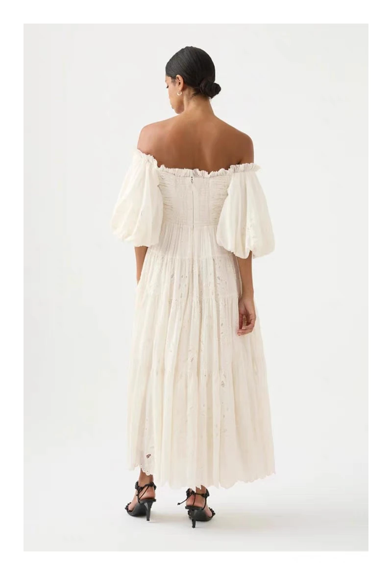 Рисунок 3 - Женское льняное платье-миди с вышивкой