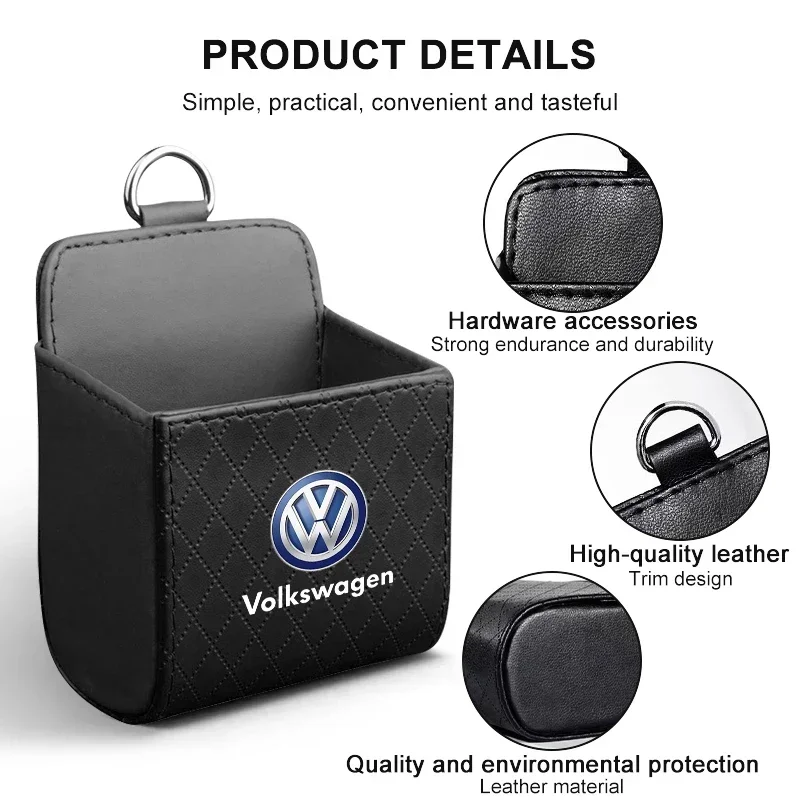 Сумка для хранения автомобиля Volkswagen VW аксессуары интерьера ящик вентиляционного