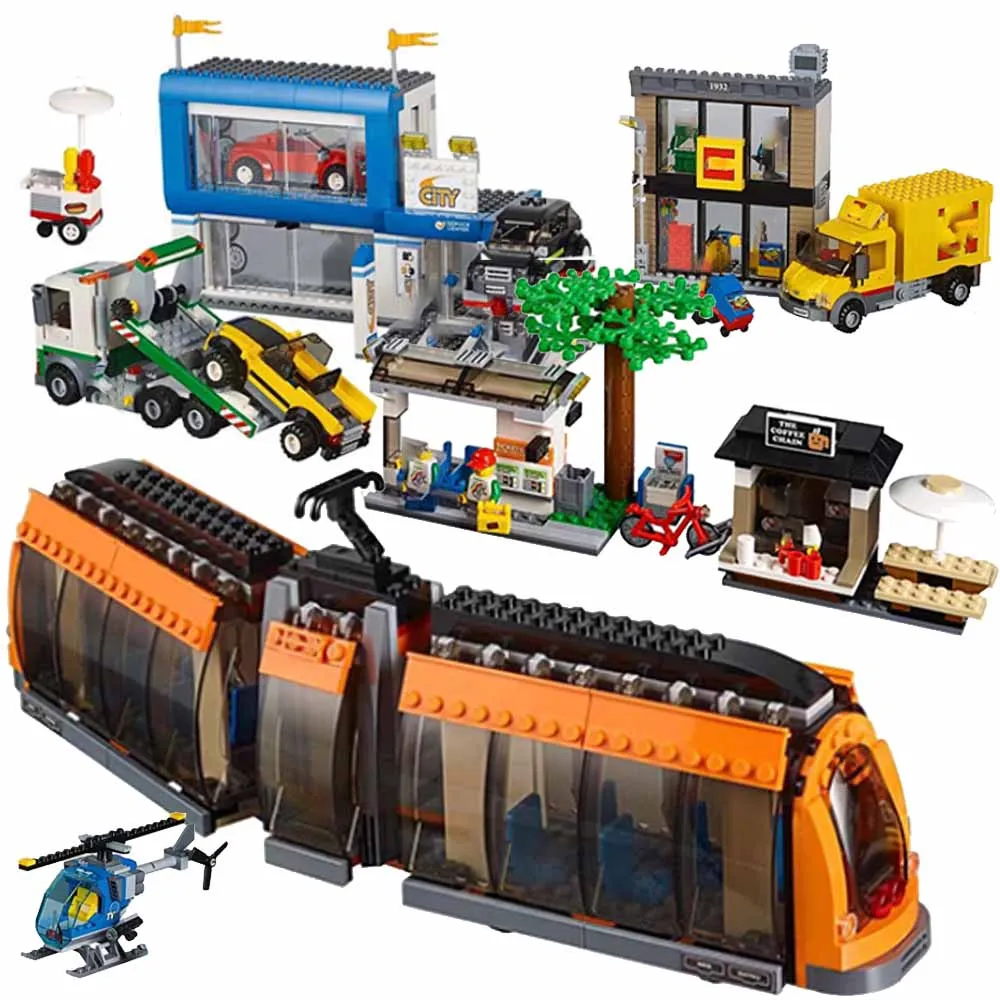 

1767PCS NEW Train Compatible Building Blocks Bricks Children Toys Gifts