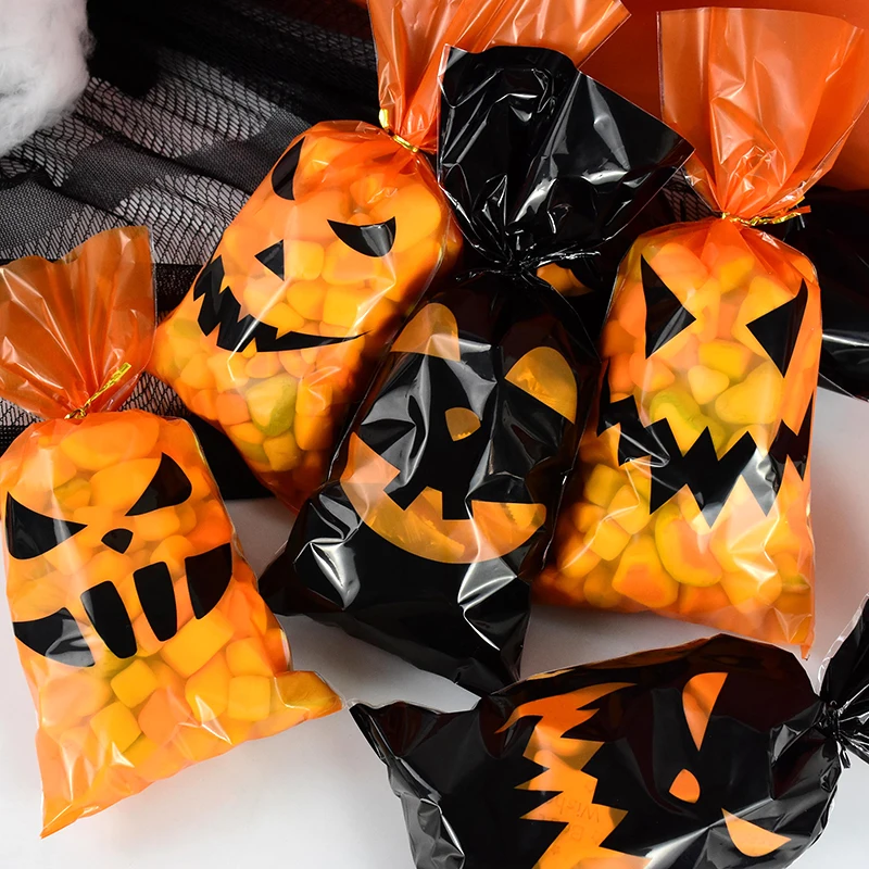 Пластиковые Подарочные Упаковочные кармашки 50 шт. с проволочными завязками для