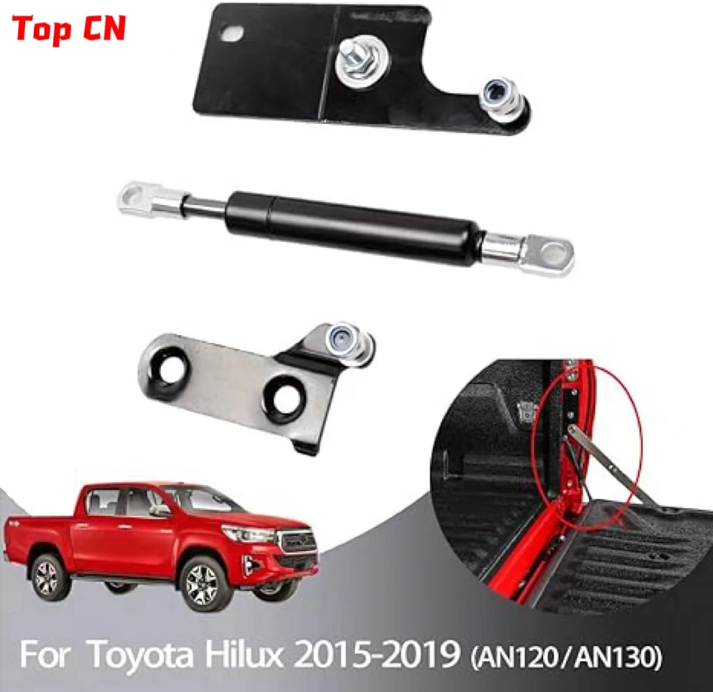 

New Car Rear Tailgate Slow Down Support Rod Lift Strut Bar Gas Shock Damper for Toyota Hilux GUN125 Revo 2015-2021