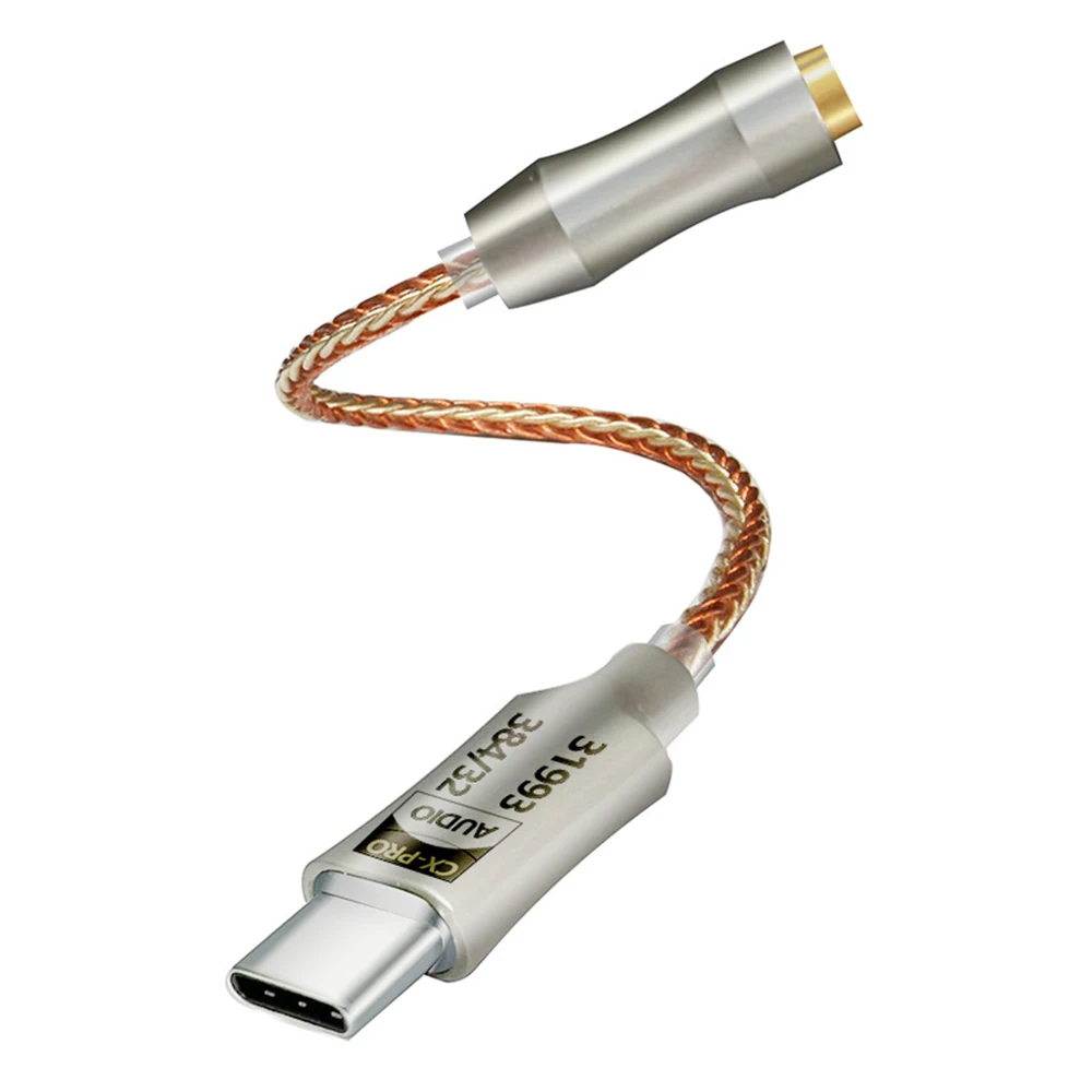 Конвертер для наушников CX31993 ЦАП USB Type-C на 3 5 мм адаптер мобильного телефона Hi-Fi 32