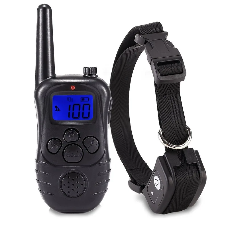 

Electric Dog Training Clicker with Remote, Big Dog Collar, Waterproof Aids for Training and Behavior