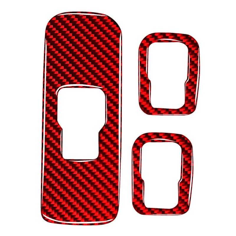 

3 Pcs New Left Right Drive Car Interior Window Lift Control Panel Decorative Sticker for Volvo V60 S60 Auto Styling Accessories