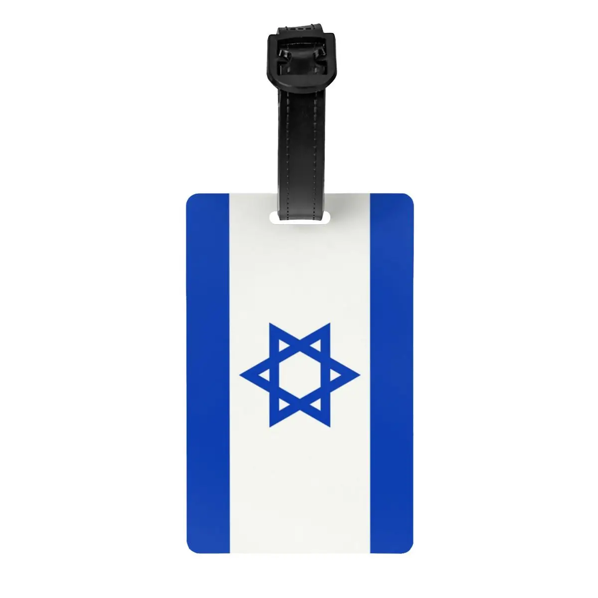 

Israeli Pride Israel Flag Luggage Tags for Travel Suitcase Privacy Cover ID Label