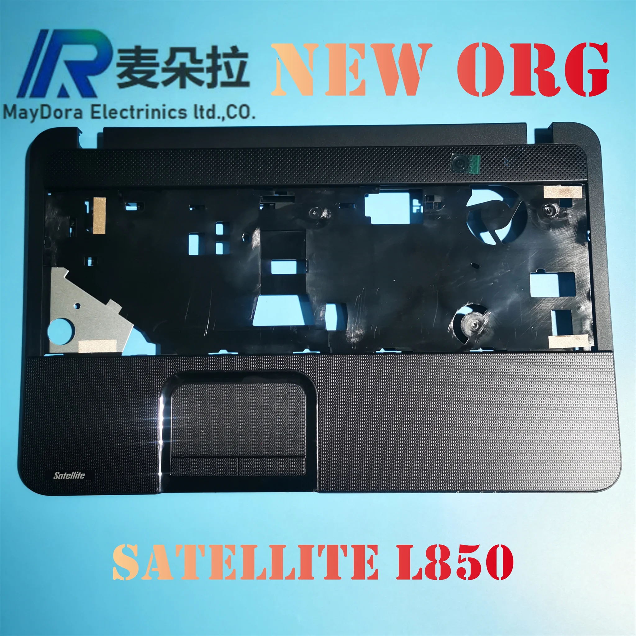 Nova Caixa do Portátil Org para Toshiba Dynabook Satélite L850 L855 C850 C855 C855d Plamrest Superior Case Base Inferior Vermelho Preto