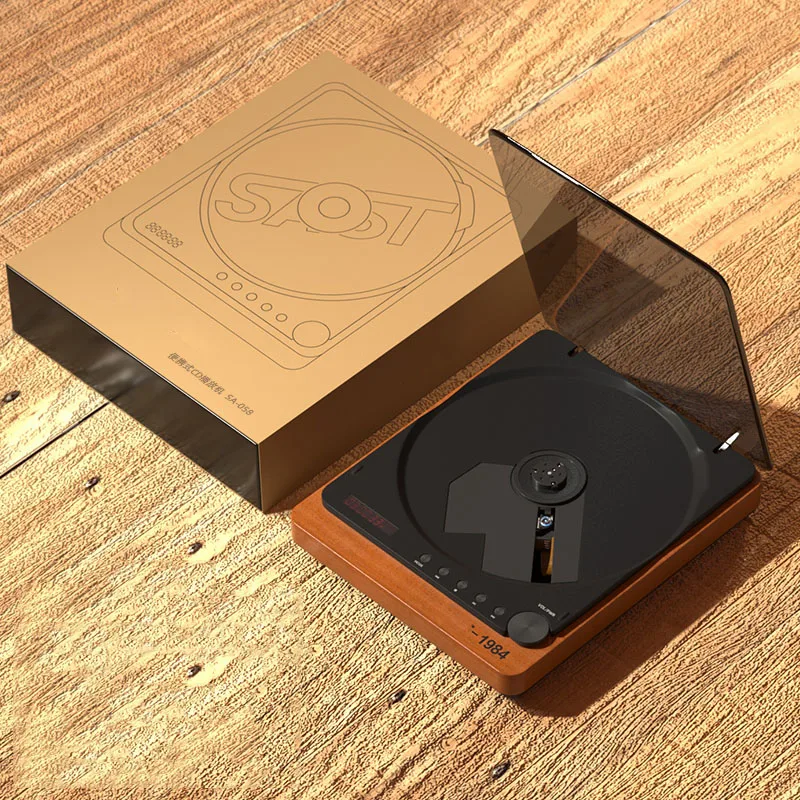 Аудиоплеер в ретро-стиле Hi-Fi проигрыватель для домашних профессиональных CD