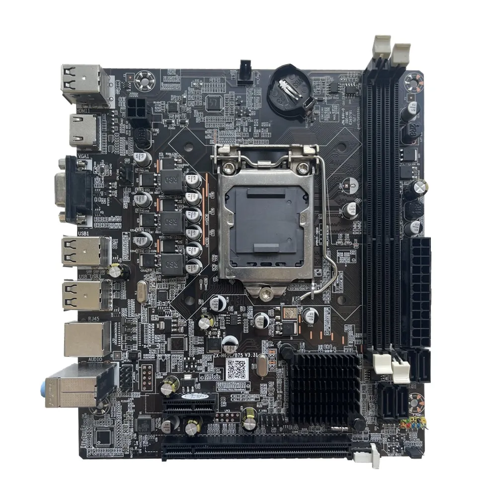 Комплект материнской платы ENVINDA B75 с Intel Core i5-3470 16 ГБ = 8 Гб * 2 шт. 1600 МГц DDR3 ПАМЯТЬ для