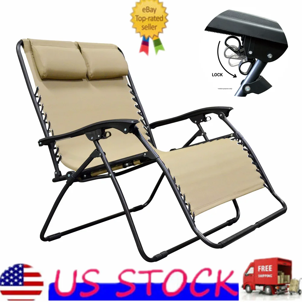 

Caravan Canopy Infinity Zero Gravity Loveseat Steel Frame Patio Deck Lawn Chair