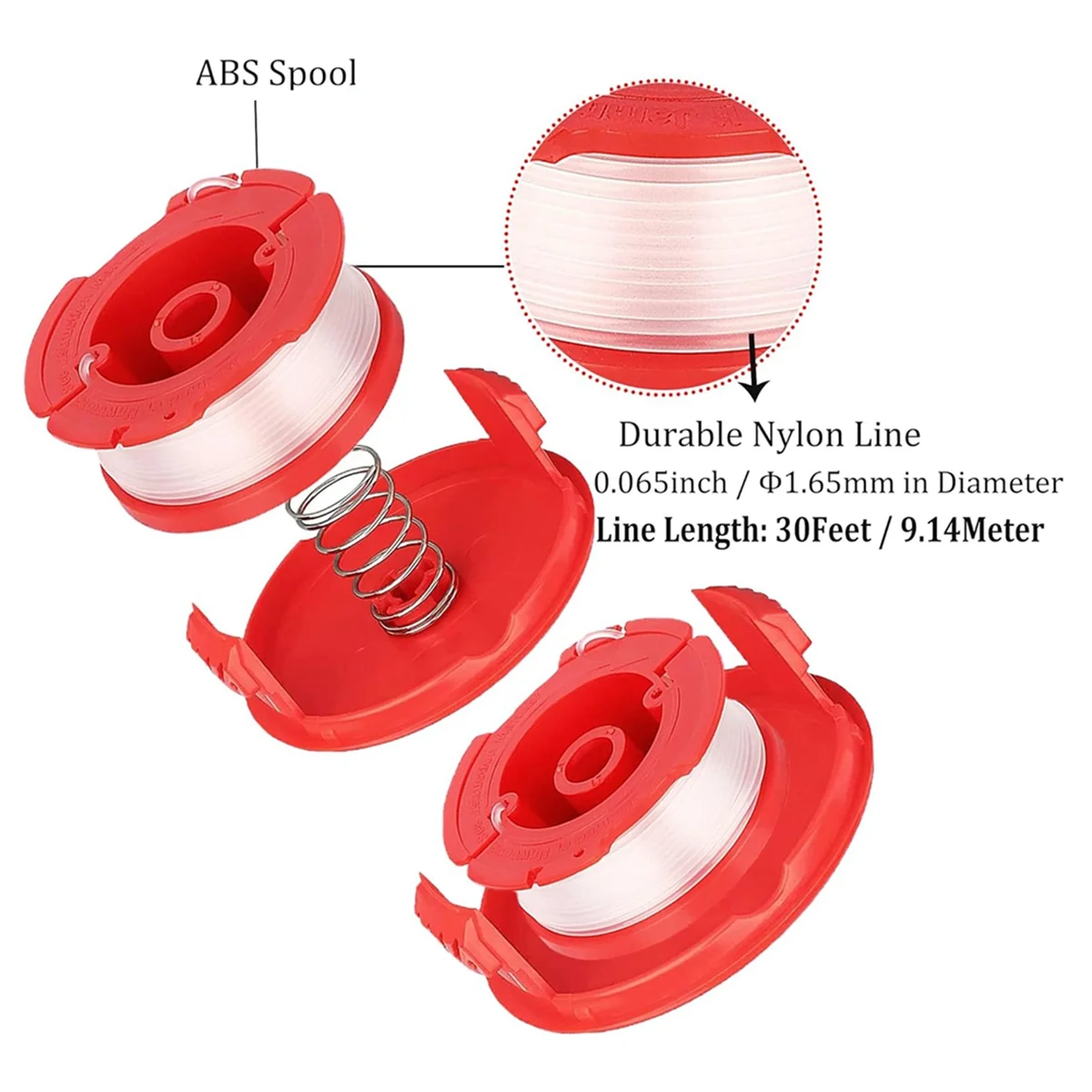 CMZST065 Триммер для струн Weed Eater катушка Craftsman Wacker и сменная крышка катушки CMZST12SC