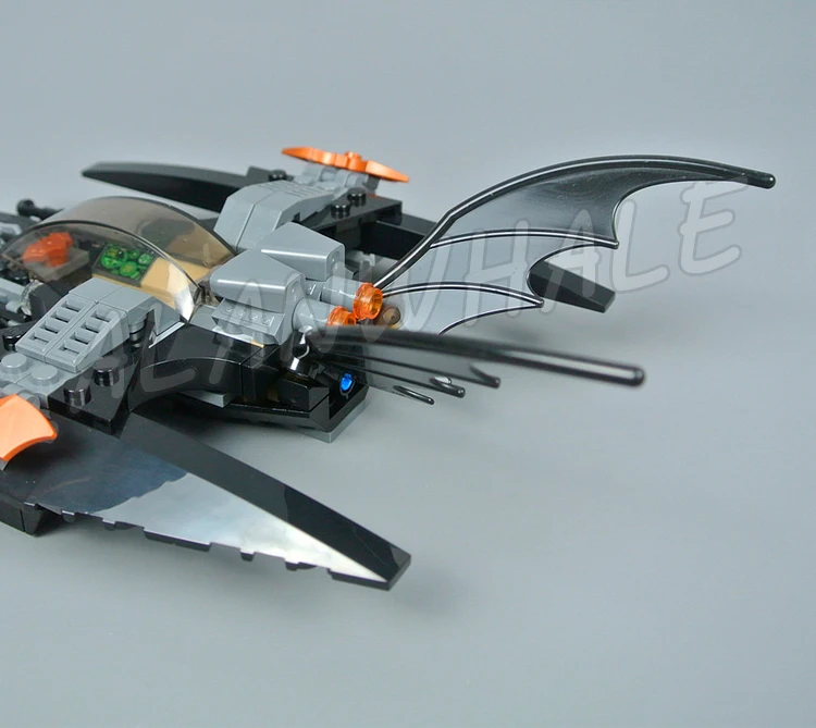 297 шт. набор строительных блоков Super Fighter Brother Takedown Batjet регулируемые Talons 11023