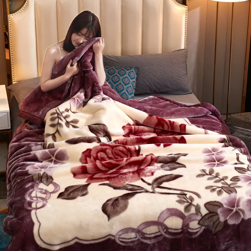 Флисовое одеяло King