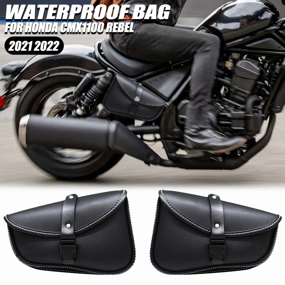 

For HONDA CMX1100 Rebel 2021 2022 CMX 1100 Motorcycle Frame Crash Bars Waterproof Bag Original Bumper Repair Tool Placement Bag