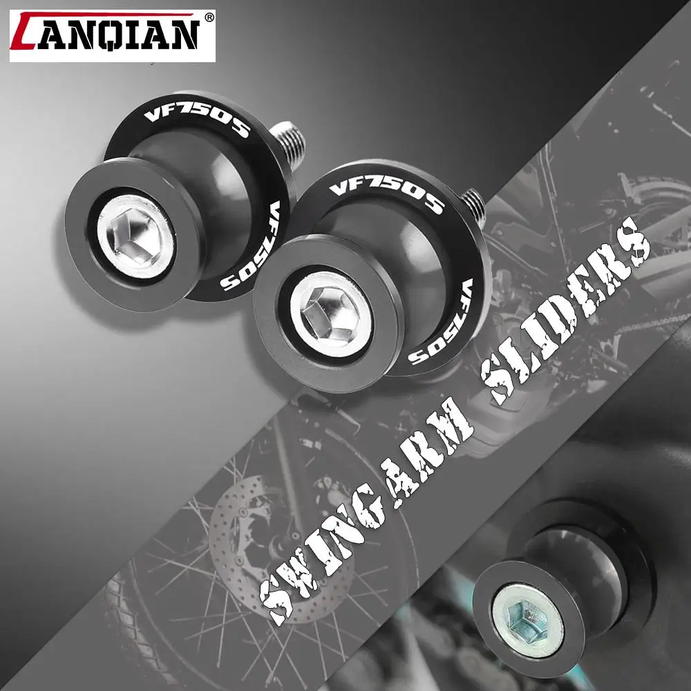 

8MM Motorcycle Accessories Aluminum Swingarm Spools Slider Stand Screws For Honda VF 750S VF750S SABRE 1982 1983 1984 1985 1986