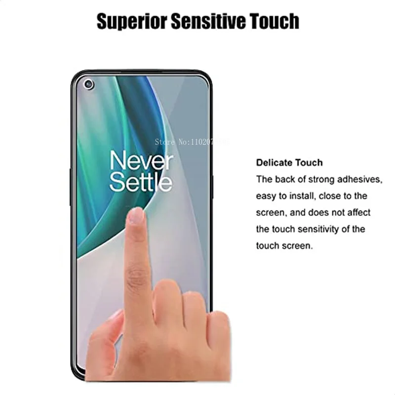 Закаленное стекло для OnePlus 9 10T 9R 9RT 8T 7 Защитная пленка экрана Oneplus Nord CE 3 2 Lite N30 N20 N10