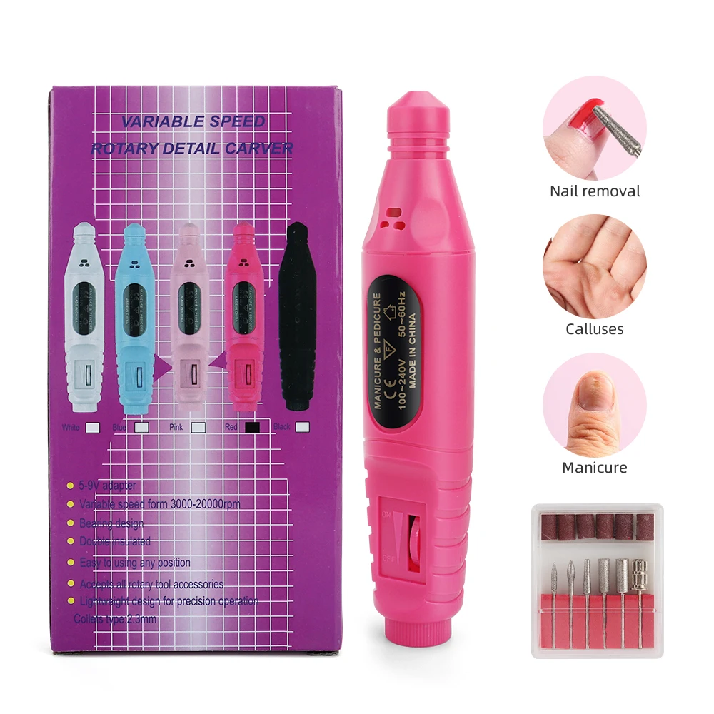 

Машинка для аппаратного маникюра и педикюра, 20000 об./мин.