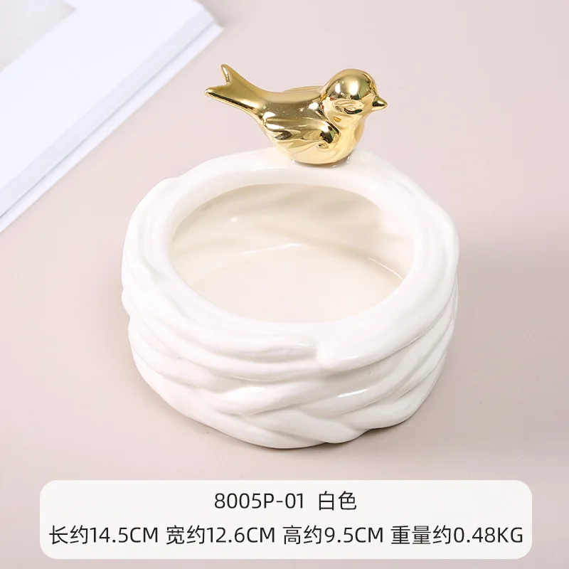 Роскошная пепельница светильник аксессуар из легкой керамики для гостиной