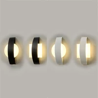 nordic simple led wall lamp bedroom bedside lamp hotel study living room interior wall light corridor lighting wall sconce lamp