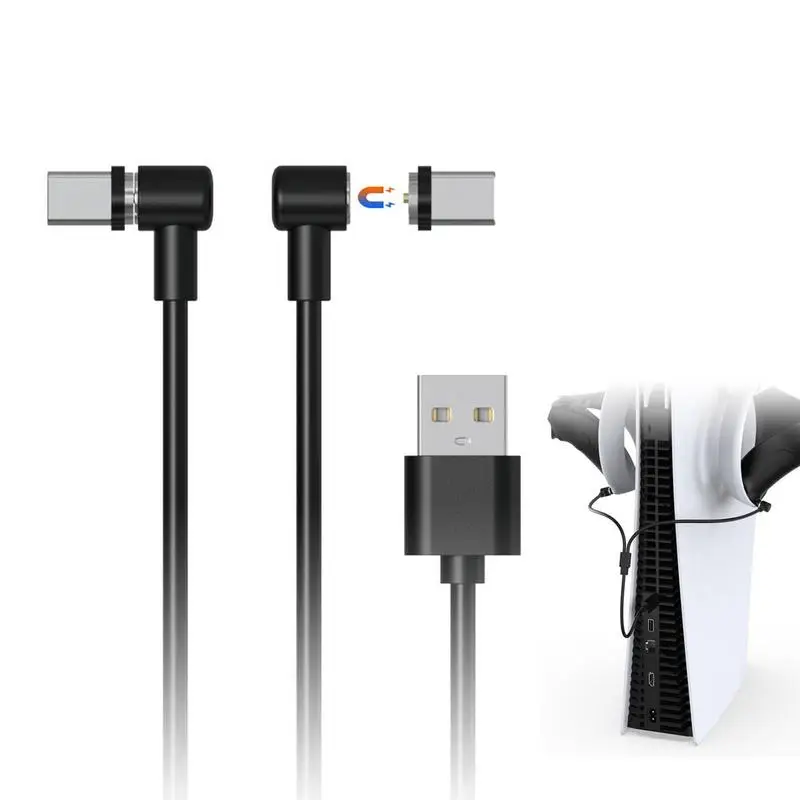 

2 In 1 Magnetic Type C Charging Cable For PS VR2 Controller Use Type C Charger Cable For Phone Tablet Multi Phone Charging Cable