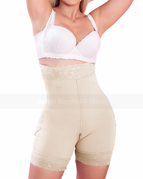 Полноразмерные корректирующие трусики для подтяжки ягодиц утягивающие живот и