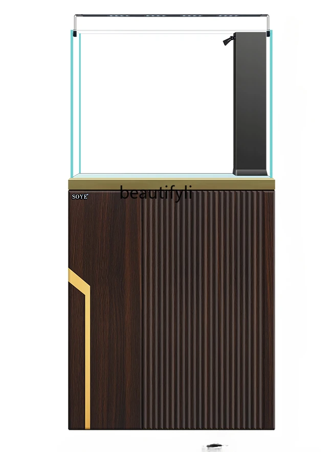 Аквариум для гостиной маленький средний ландшафт Lanshou набор водной травы супер