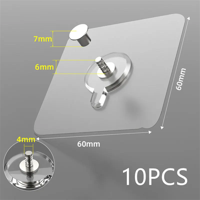 

Крючки для фоторамок, самоклеящиеся, 10 шт.