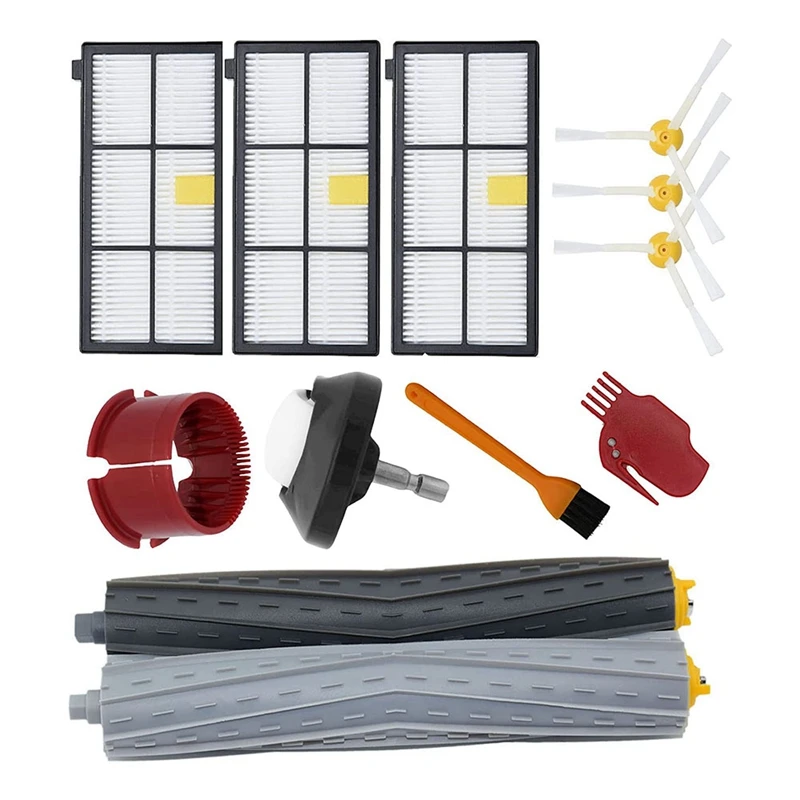 

Replacement Roller Brush Side Brush HEPA Filter Kit For Irobot Roomba 900Series 980 990 Robots Vacuum Cleaner Accessories