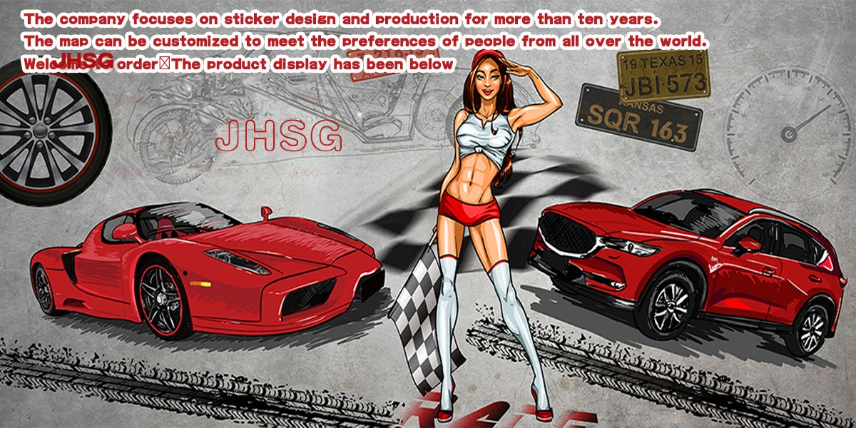 Наклейки на автомобиль флаги с картами мотоцикла виниловые наклейки внешнюю