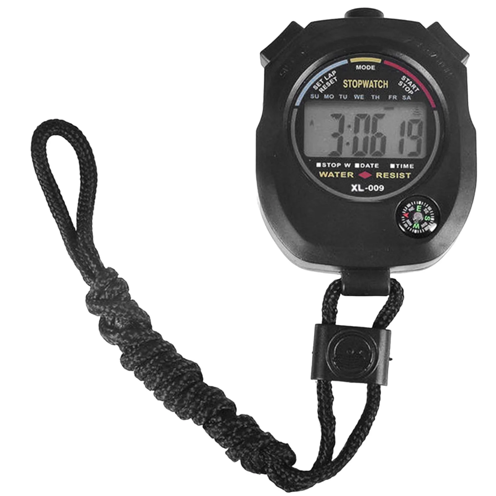 

Bathrooms Timer Stopwatch with Calendar Alarm Timer for Swimming Running Soccer