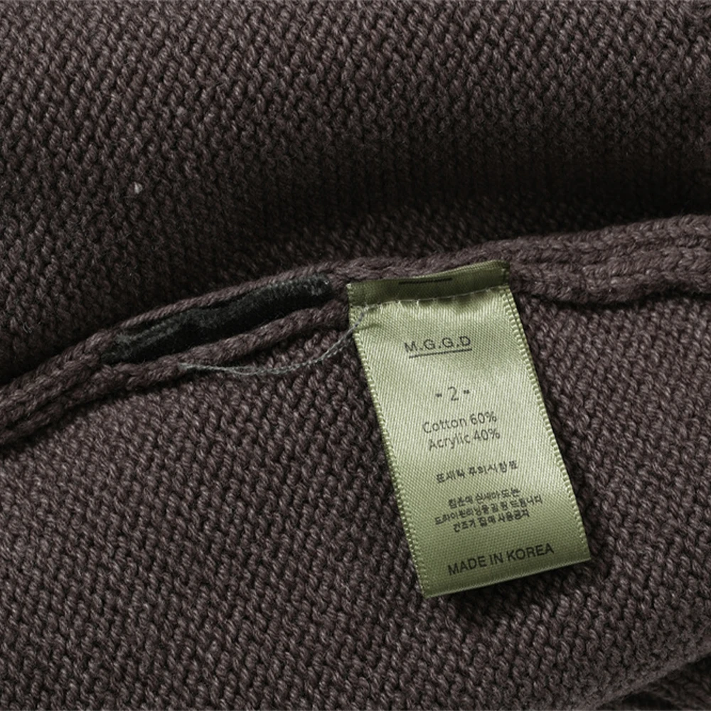 Новинка 2023 от Undermycar модный брендовый изношенный большой свободный свитер с