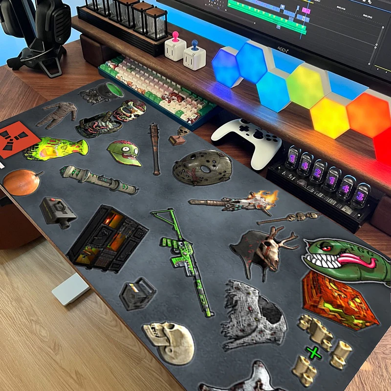 

Коврик для игровых ноутбуков, кожаный игровой коврик для мыши ржавчины, коврики Xxl, кавайная большая клавиатура, резиновый игровой шкаф, ПК, ...