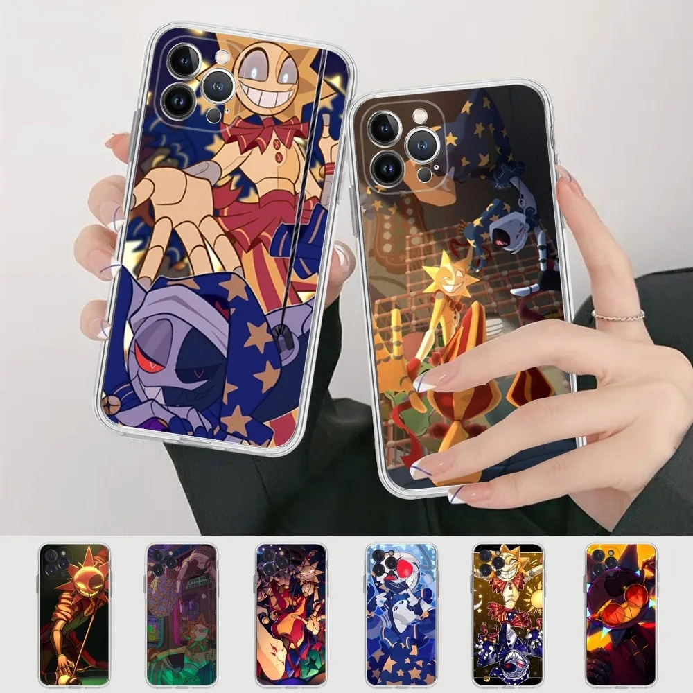 Horror Game M-Moondrop Phone Case Silicone Soft For Iphone 16 15 14 13 12 11 Pro Mini XS MAX Plus X Cover