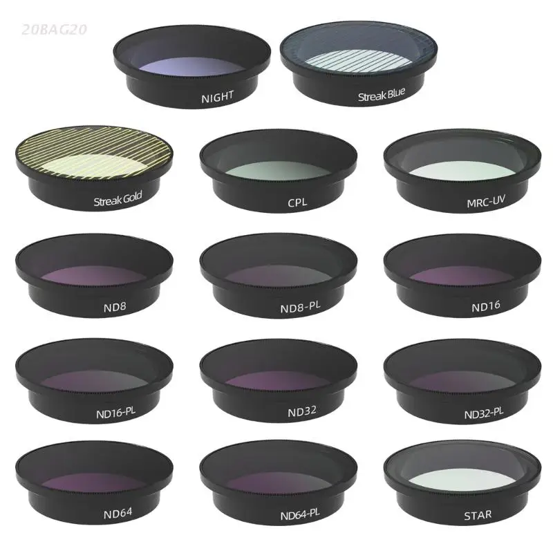 

Совместим с фильтром объектива Avata ND32/ND16/ND64/ND8 фильтр объектива нейтральной плотности UV CPL круговой поляризационный фильтр