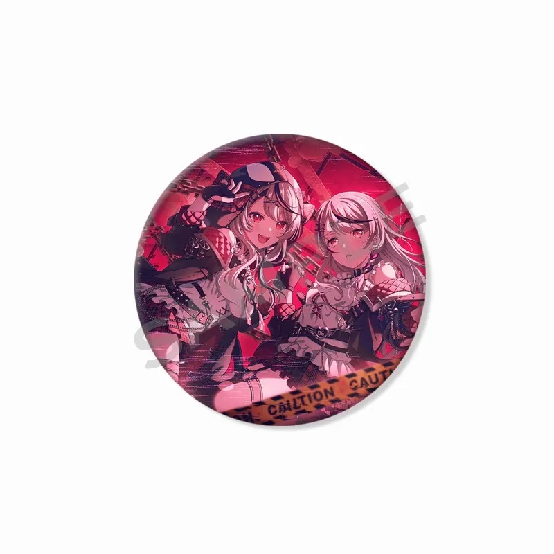 Булавки для лацканов с рисунком девушки, рюкзак, одежда, значок, аксессуары, BanG Dream Toyama Kasumi Arisa Ichigaya Saya Yamabuki, эмалированная брошь (art.: 3920ca985ce75) - 3920ca985ce75