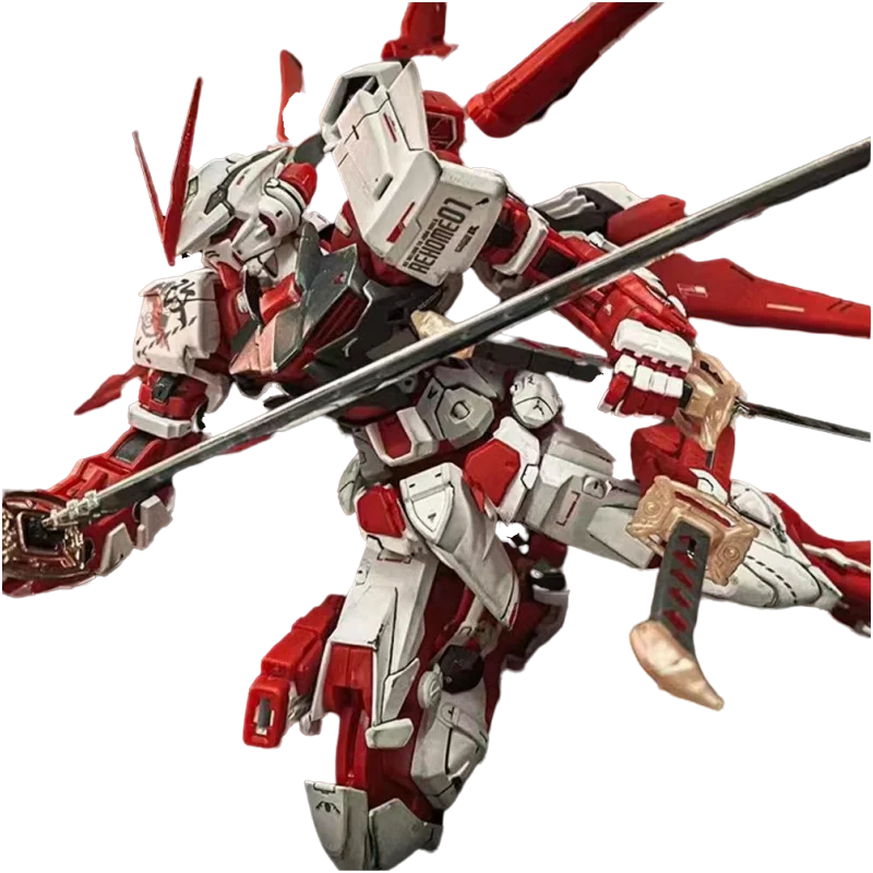 

Gundam Model Unicorn Red Heresy Free Strike Destiny Assembled Collection Model Toy Hand-held Desktop Decoration Birthday Gift