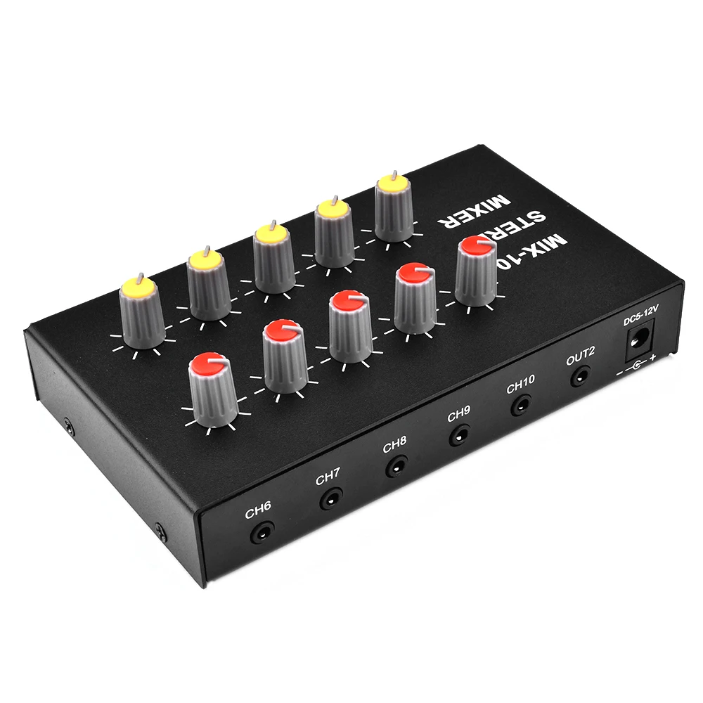 Предусилитель предварительного усилителя музыкального аудиосигнала MIX-10 NE5532