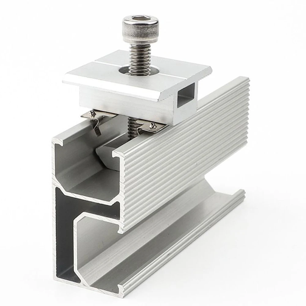 

100% Brand New Mid Clamps Power Supplies 35-45mm Aluminum Alloy Clamp Bracket For Connecting And Fixing Mounting